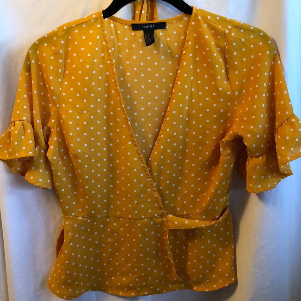 Wrap blouse